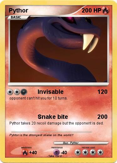 Pokemon Pythor
