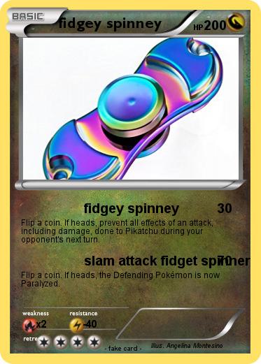 Pokemon fidgey spinney
