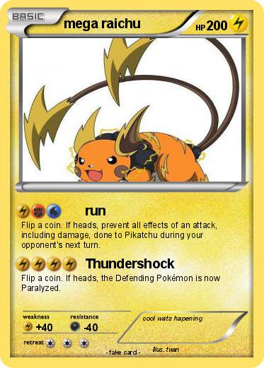 Pokemon mega raichu