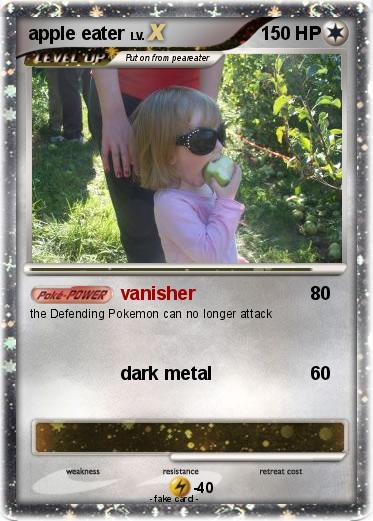 Pokemon apple eater