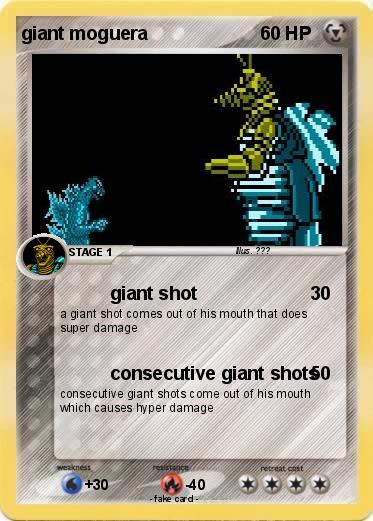 Pokemon giant moguera