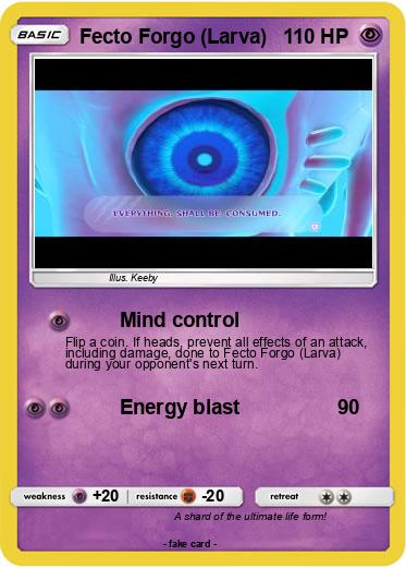 Pokemon Fecto Forgo (Larva)