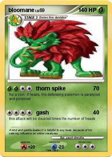 Pokemon bloomane
