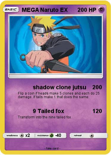 Pokemon MEGA Naruto EX
