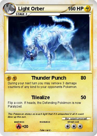 Pokemon Light Orber