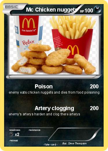 Pokemon Mc Chicken nuggets
