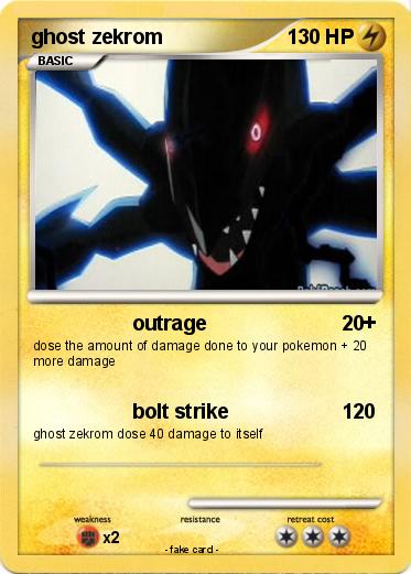 Pokemon ghost zekrom