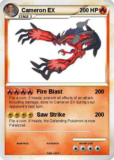 Pokemon Cameron EX