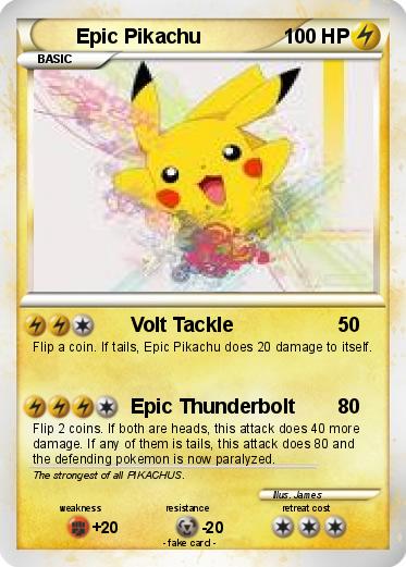 Pokemon Epic Pikachu