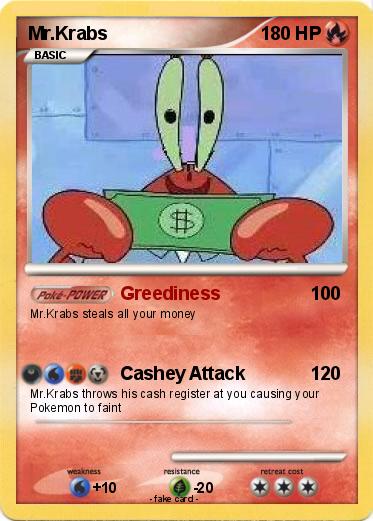 Pokemon Mr.Krabs