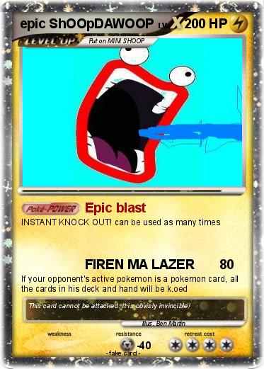 Pokemon epic ShOOpDAWOOP