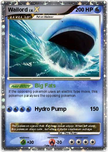 Pokemon Wailord