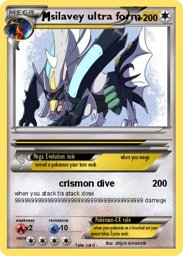 Pokemon silavey ultra form