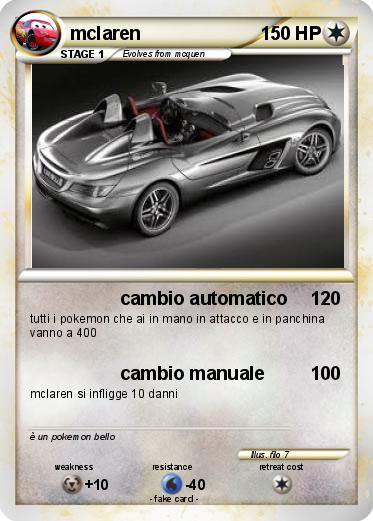 Pokemon mclaren