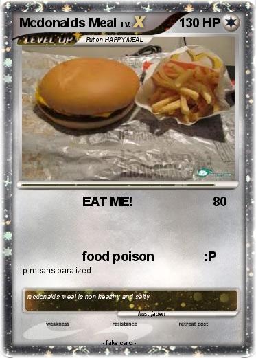 Pokemon Mcdonalds Meal