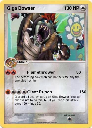 Pokemon Giga Bowser