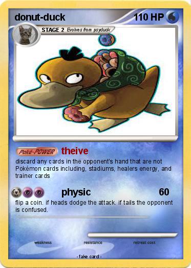Pokemon donut-duck