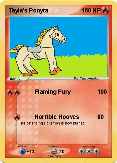 Pokemon Tayla's Ponyta