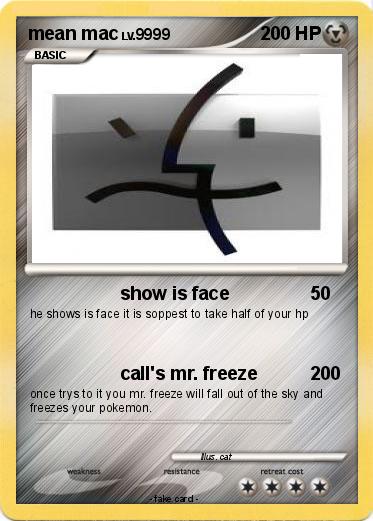 Pokemon mean mac
