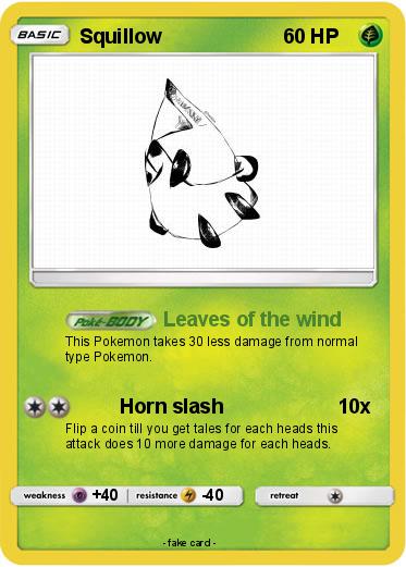 Pokemon Squillow