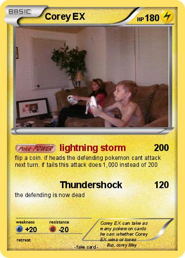 Pokemon Corey EX