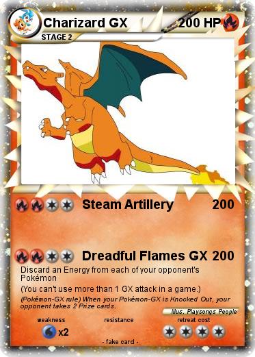 Pokemon Charizard GX