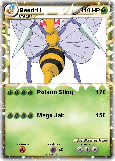 Pokemon Beedrill