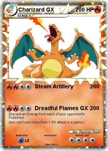 Pokemon Charizard GX