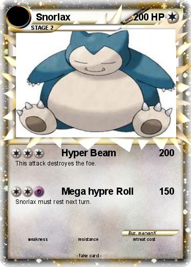 Pokemon Snorlax
