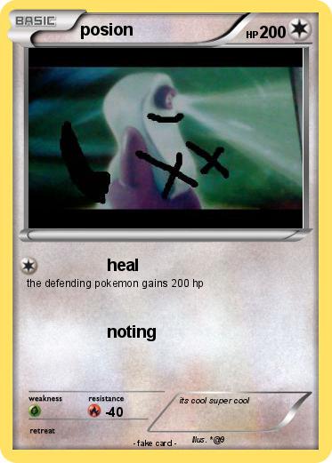 Pokemon posion