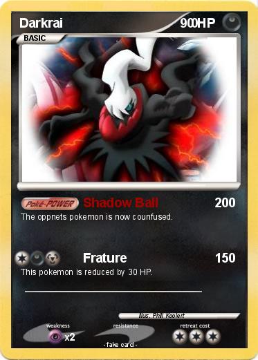 Pokemon Darkrai                                    0