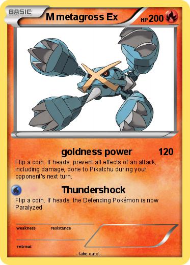 Pokemon M metagross Ex