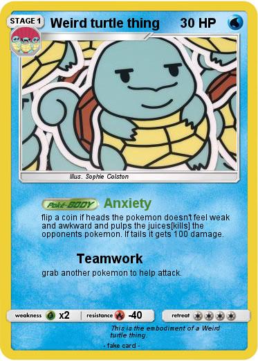 Pokemon Weird turtle thing
