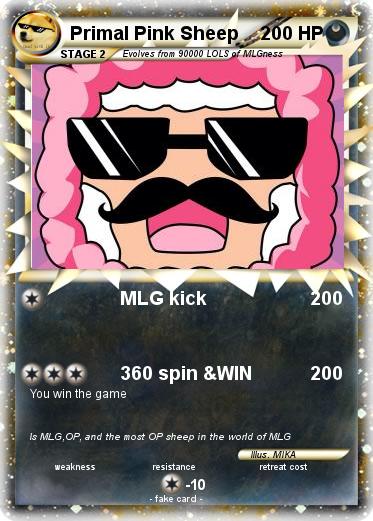 Pokemon Primal Pink Sheep