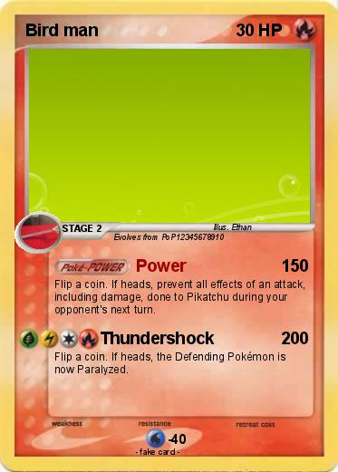 Pokemon Bird man