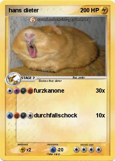 Pokemon hans dieter