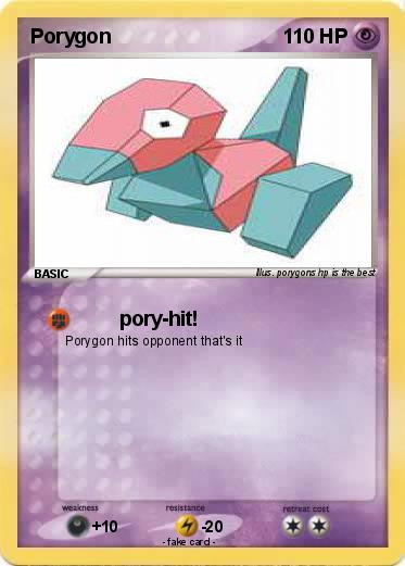Pokemon Porygon