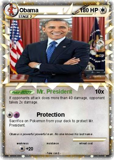 Pokemon Obama