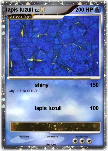 Pokemon lapis luzuli