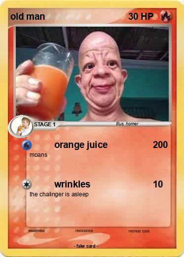 Pokemon old man