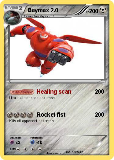 Pokemon Baymax 2.0