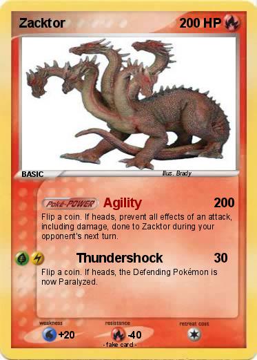 Pokemon Zacktor