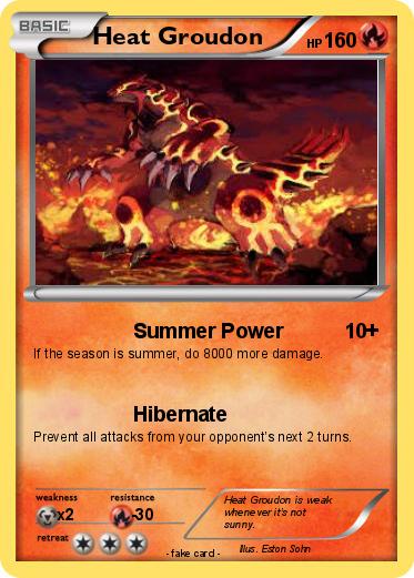 Pokemon Heat Groudon