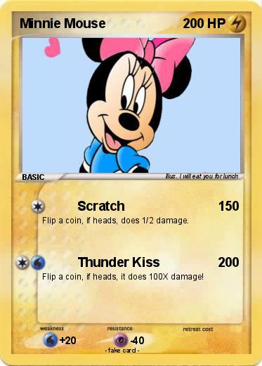 Pokemon Minnie Mouse
