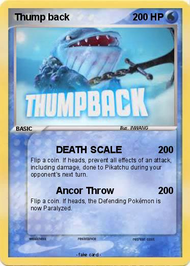 Pokemon Thump back