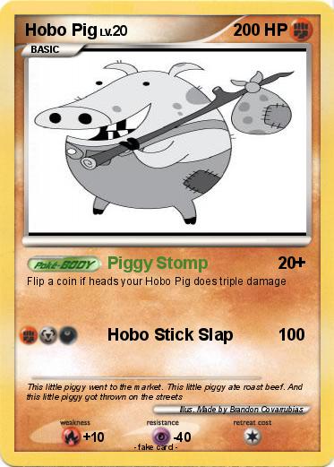 Pokemon Hobo Pig