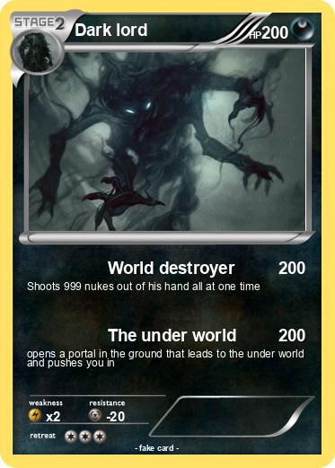 Pokemon Dark lord