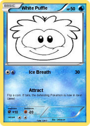 Pokemon White Puffle