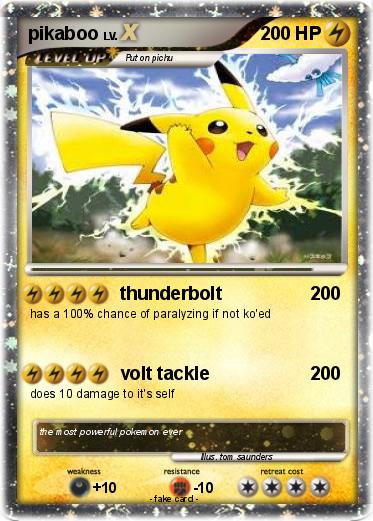 Pokemon pikaboo