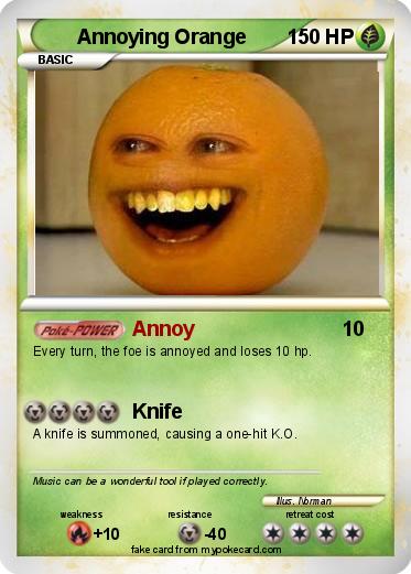 Pokemon Annoying Orange
